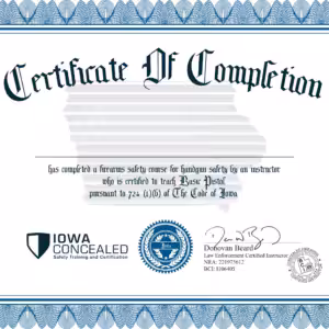 Digital Certificate - Iowa